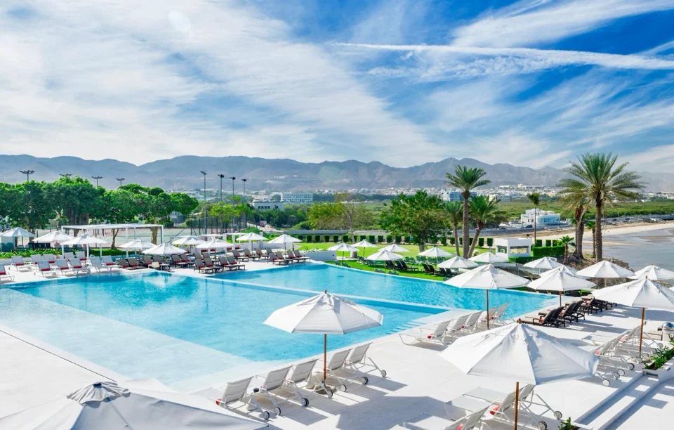A photograph of Crowne Plaza Muscat