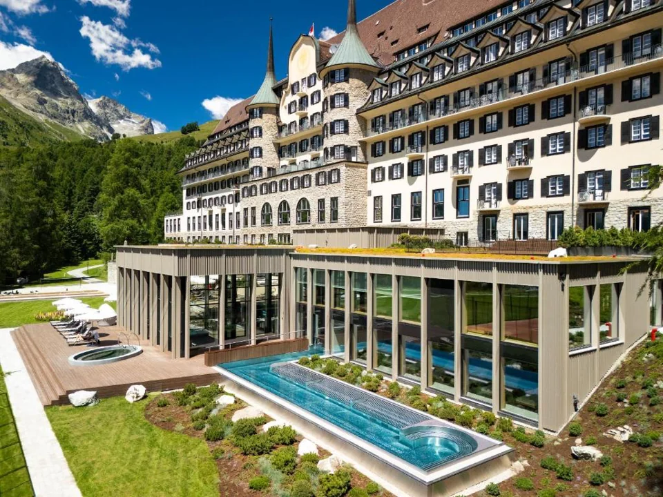 A photograph of Hotel Suvretta House