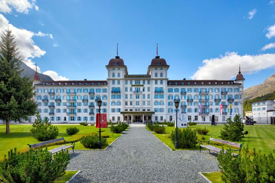 A photograph of Grand Hotel des Bains Kempinski St. Moritz