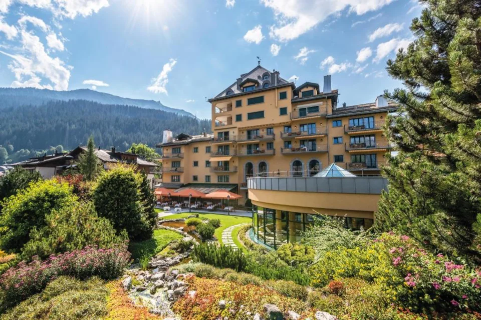 A photograph of Hotel Vereina