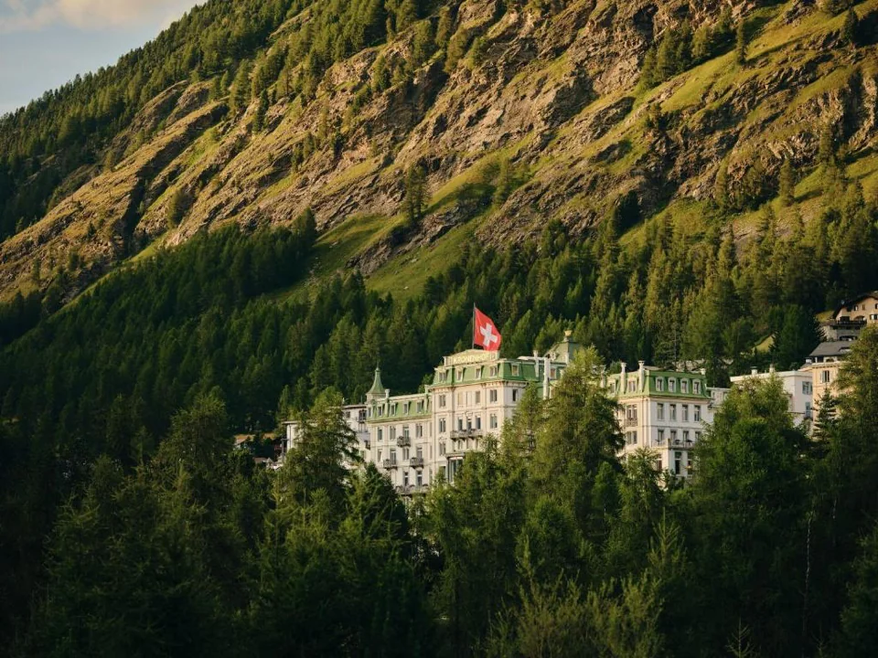A photograph of Grand Hotel Kronenhof