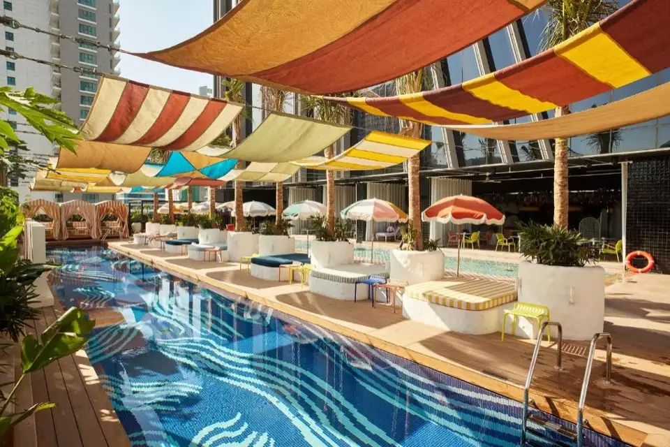Mama Shelter Dubai otelinden bir fotoğraf