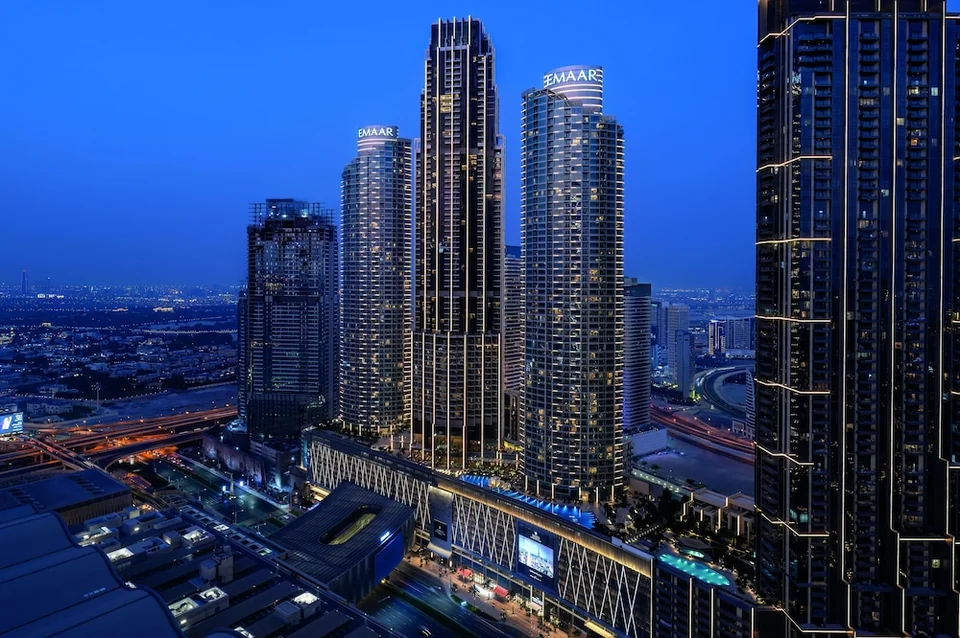 A photograph of Address Dubai Mall