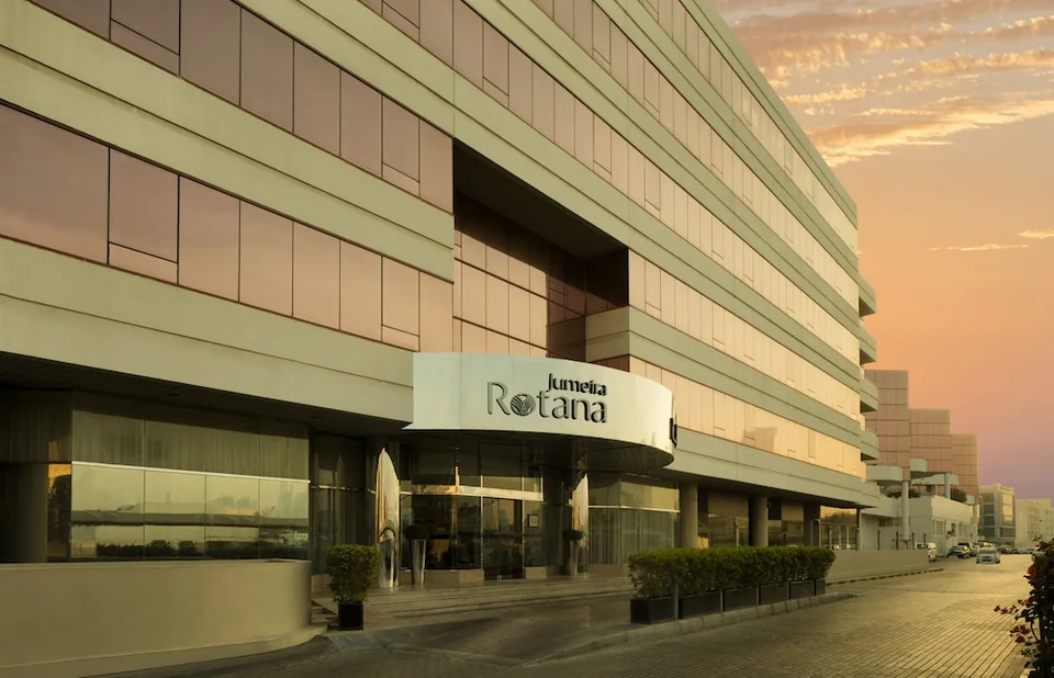 Jumeira Rotana otelinden bir fotoğraf