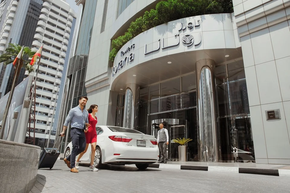 Towers Rotana otelinden bir fotoğraf