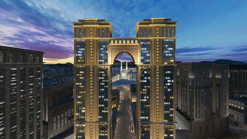 A photograph of Address Jabal Omar Makkah