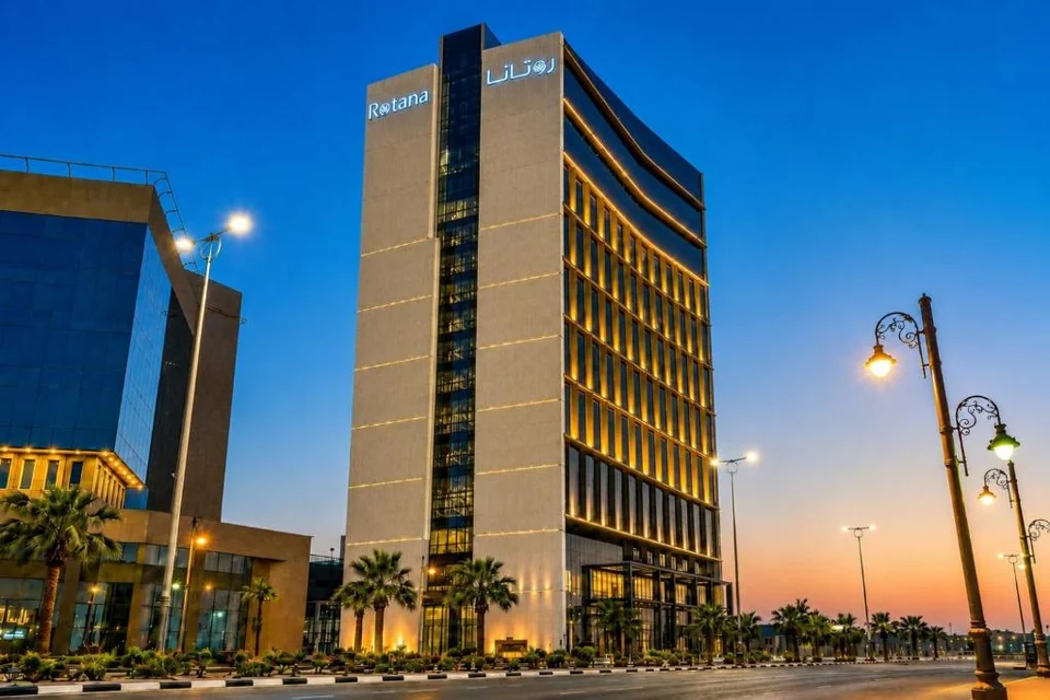 A photograph of Rotana Corniche