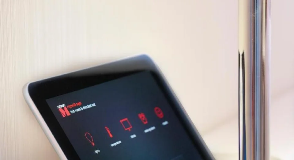 citizenM Rotterdam otelinden bir fotoğraf