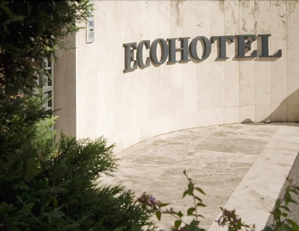 A photograph of Ecohotel Roma
