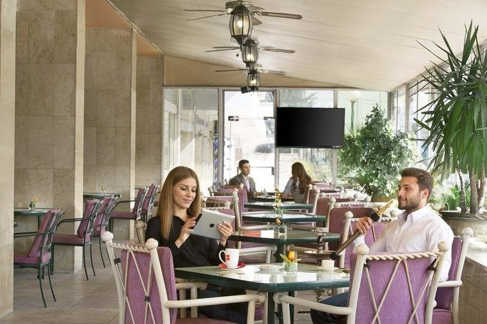 A photograph of Crowne Plaza Amman