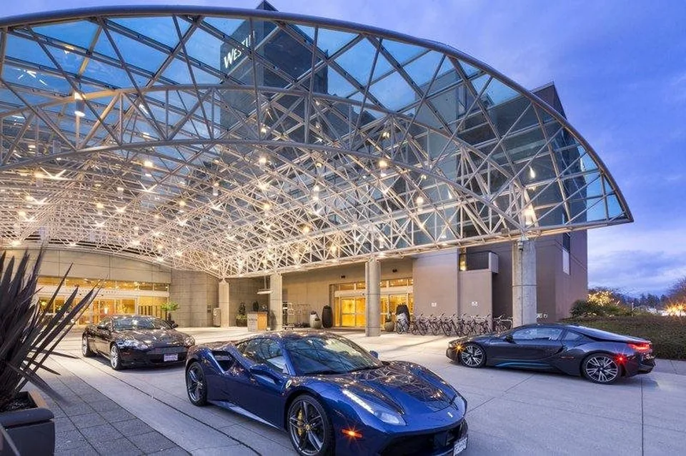 A photograph of The Westin Bayshore, Vancouver
