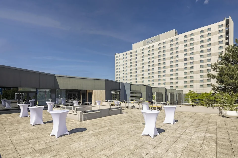 A photograph of Hilton Düsseldorf