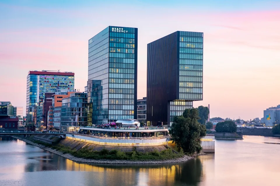 Hyatt Regency Düsseldorf otelinden bir fotoğraf
