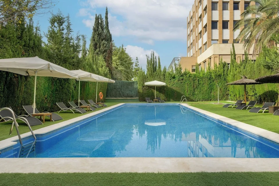 A photograph of AC Hotel Sevilla Fórum