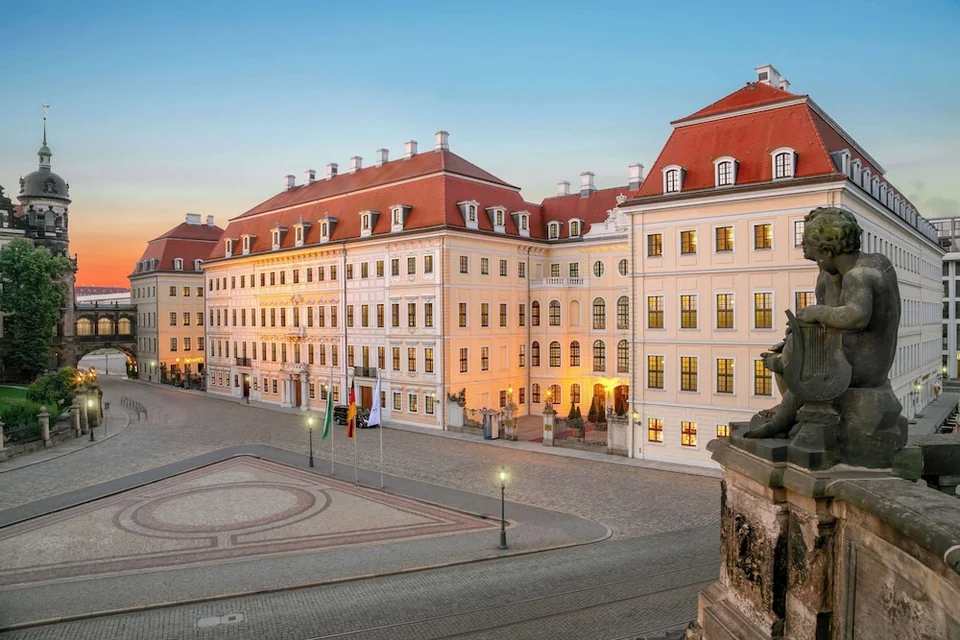 Hotel Taschenbergpalais Kempinski Dresden otelinden bir fotoğraf