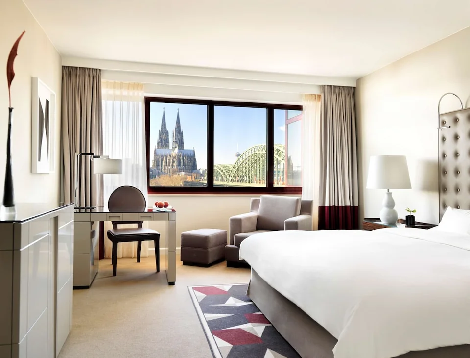 A photograph of Hyatt Regency Cologne