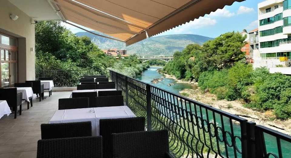 A photograph of Hotel Bristol Mostar