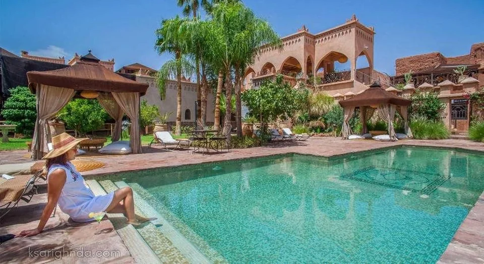 Riad Ksar Ighnda otelinden bir fotoğraf