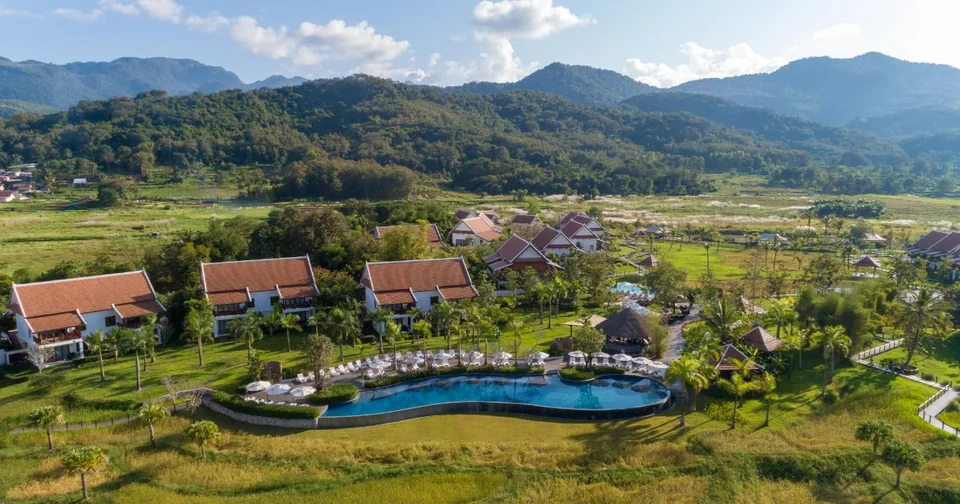 Pullman Luang Prabang otelinden bir fotoğraf