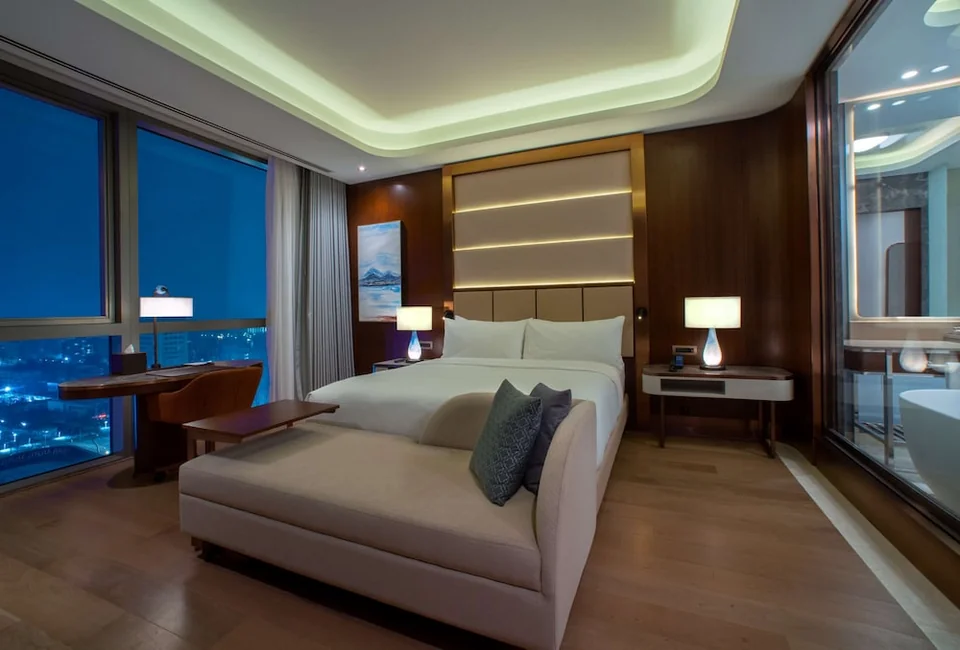 A photograph of Hilton Tashkent City