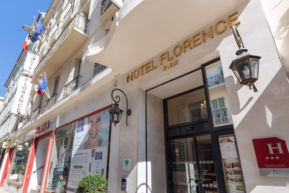 Hôtel Florence Nice otelinden bir fotoğraf
