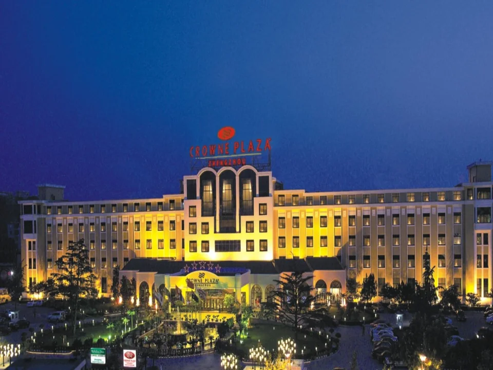 A photograph of Crowne Plaza Zhengzhou