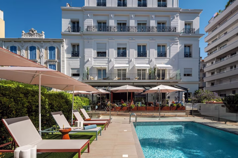 Hôtel Le Canberra otelinden bir fotoğraf
