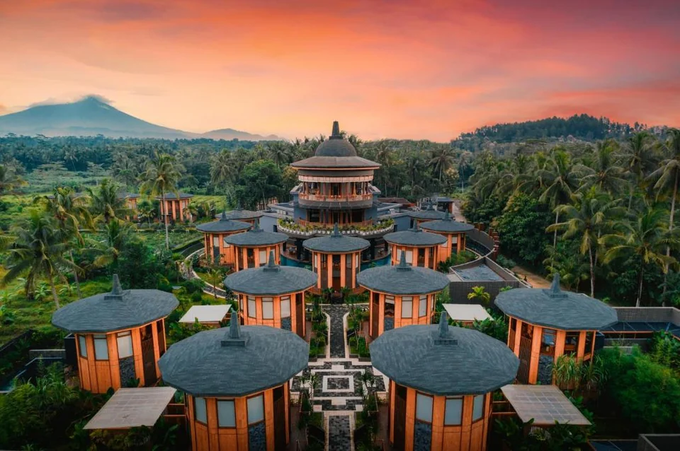 A photograph of Hotel Le Temple Borobudur