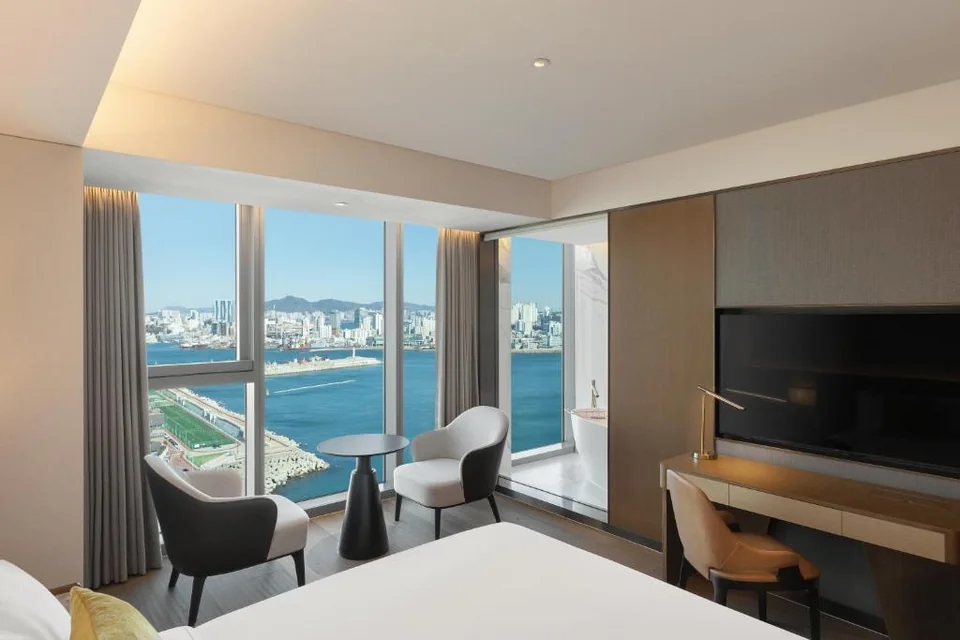 A photograph of Wyndham Grand Busan