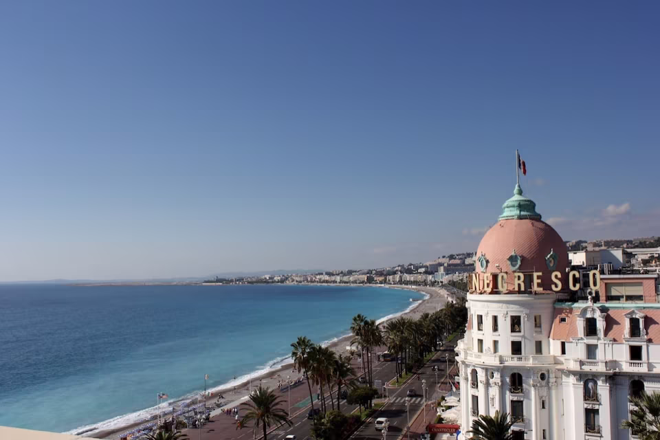 Hotel Le Negresco otelinden bir fotoğraf