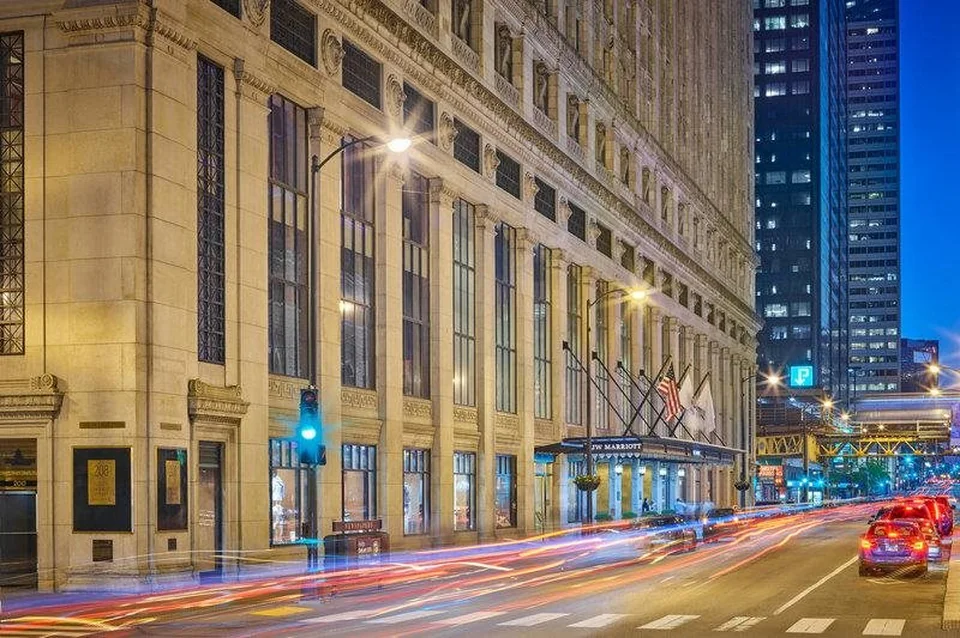 A photograph of JW Marriott Chicago