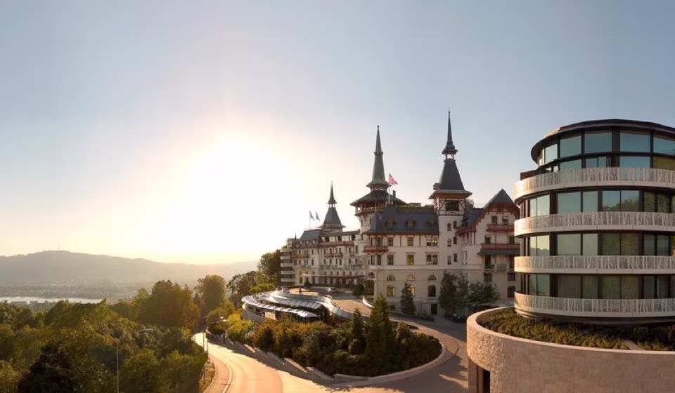 The Dolder Grand otelinden bir fotoğraf