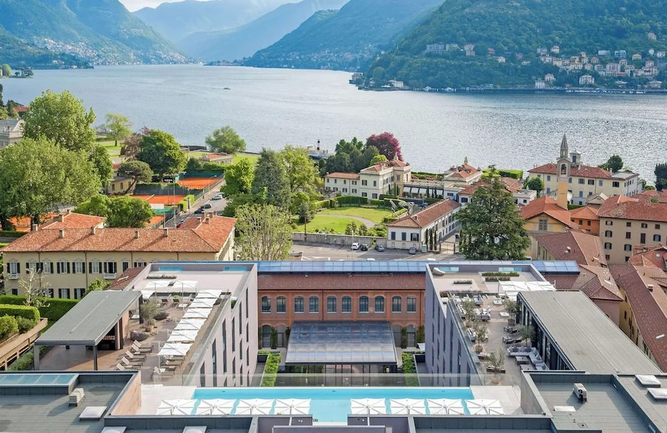 Hilton Lake Como otelinden bir fotoğraf