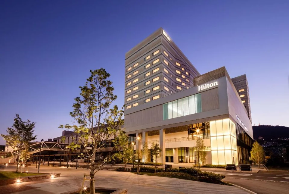 A photograph of Hilton Nagasaki