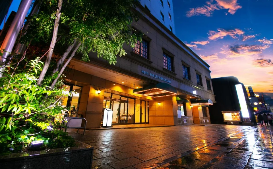 A photograph of JAL City Nagasaki
