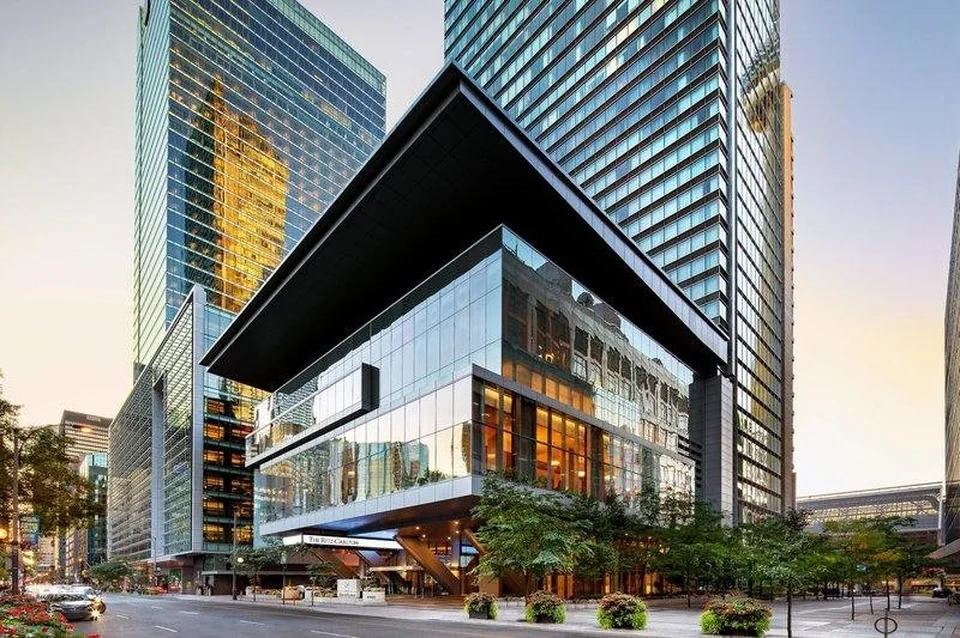 A photograph of The Ritz-Carlton Toronto