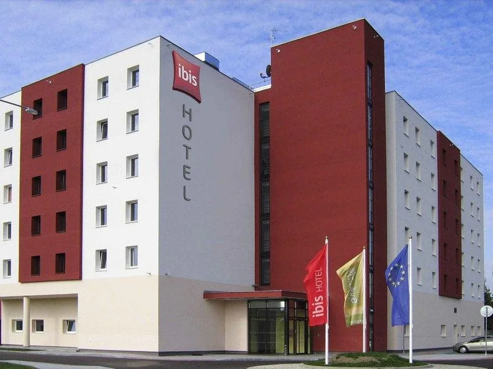 A photograph of ibis Plzen