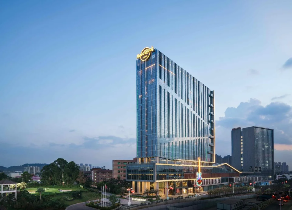 A photograph of Hard Rock Hotel Shenzhen