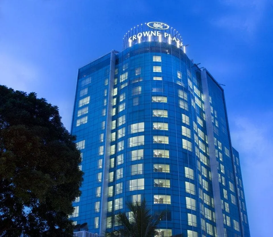 A photograph of Crowne Plaza Bandung