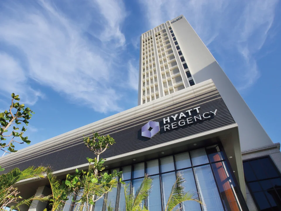 A photograph of Hyatt Regency Naha, Okinawa