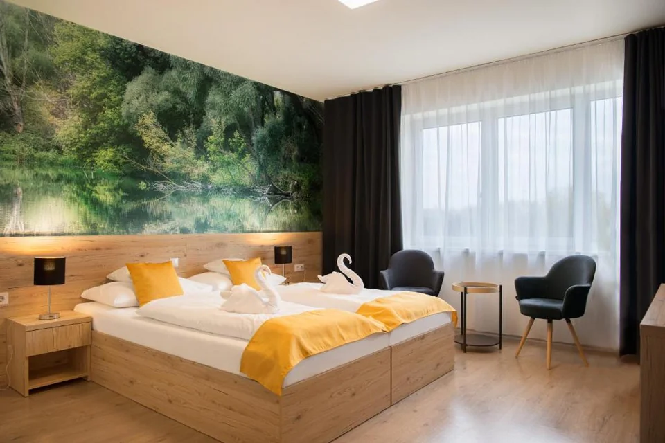 A photograph of Gyirmot Sport & Wellness Hotel