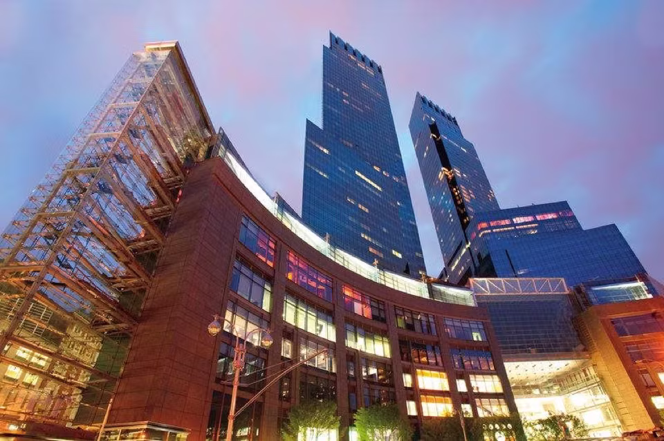 Mandarin Oriental New York otelinden bir fotoğraf