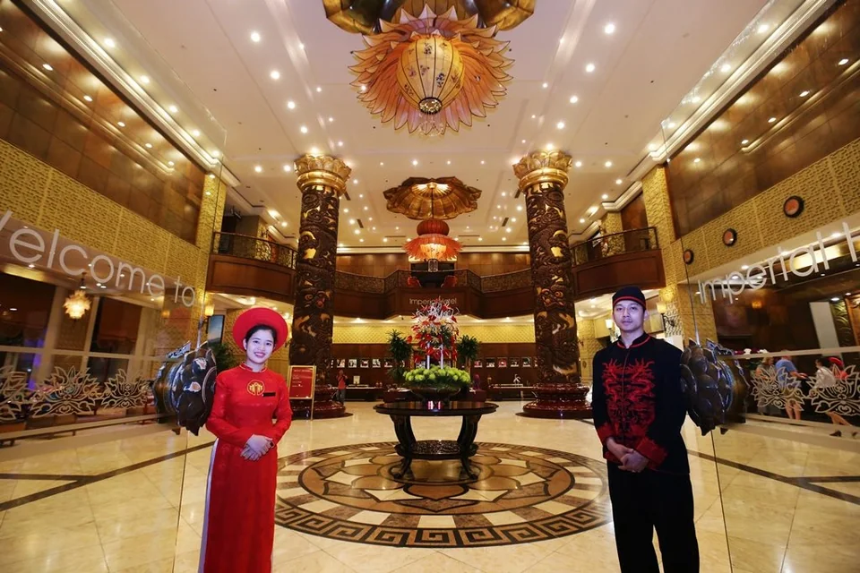 A photograph of Imperial Hotel Hue