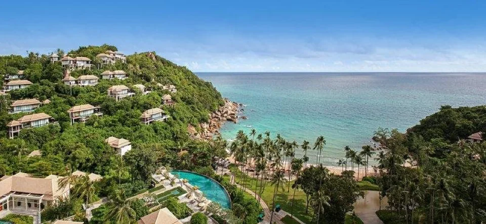 A photograph of Banyan Tree Samui