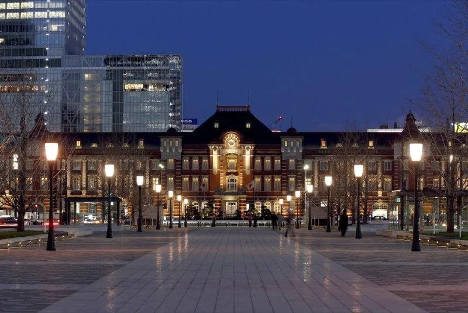 The Tokyo Station otelinden bir fotoğraf