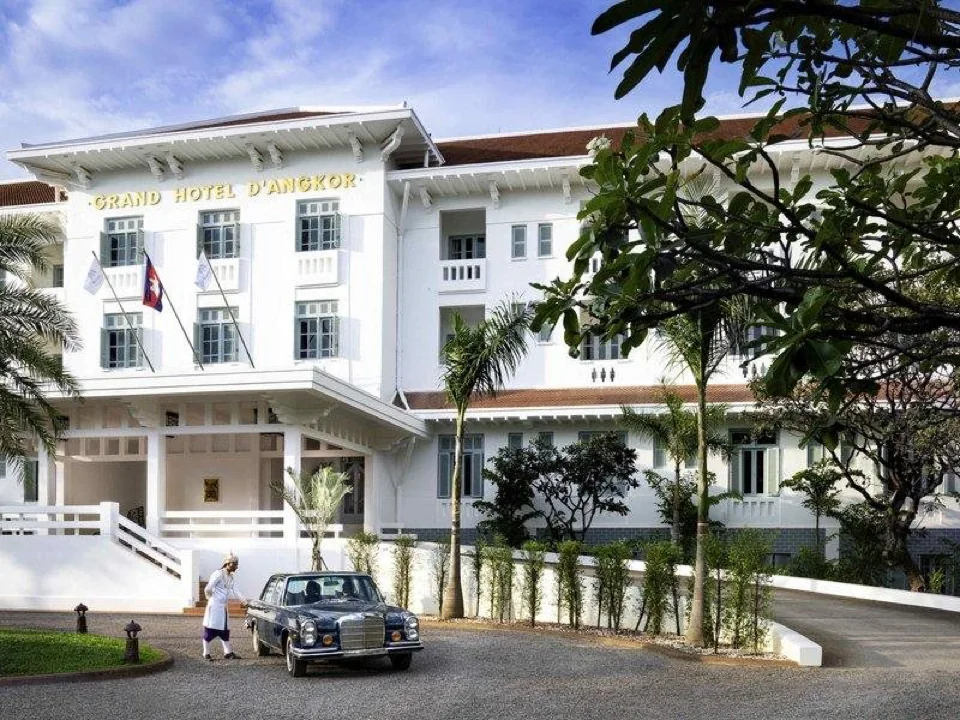 Raffles Grand Hotel d'Angkor otelinden bir fotoğraf