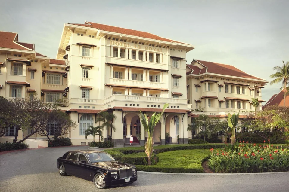 A photograph of Raffles Le Royal