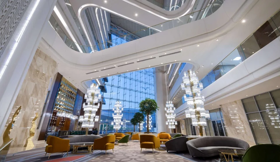 A photograph of Hilton Astana