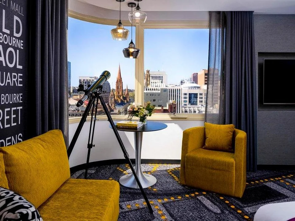 A photograph of Pullman Melbourne City Centre
