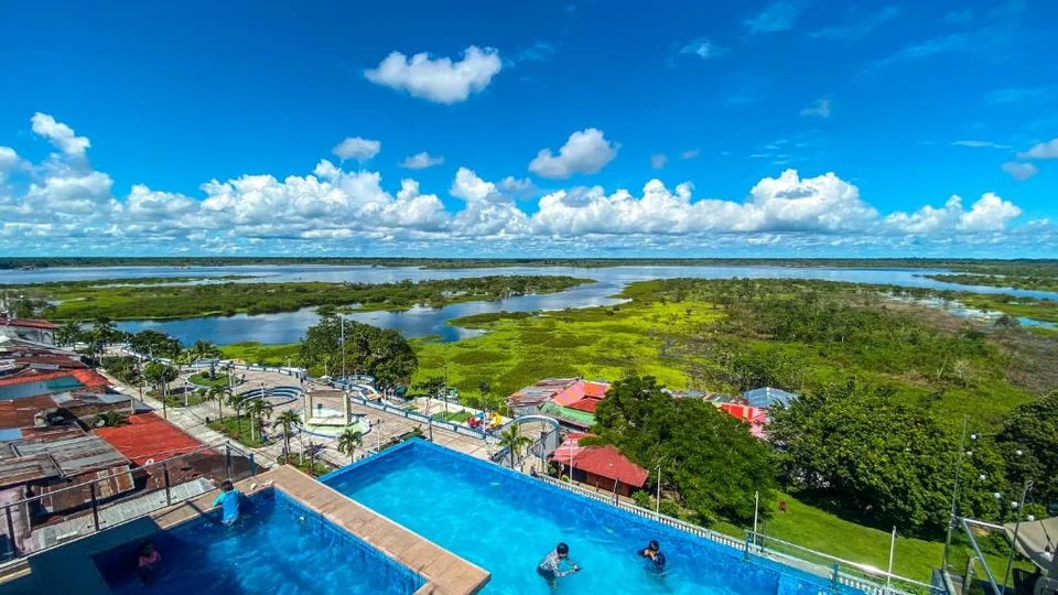 A photograph of Hotel De Turistas